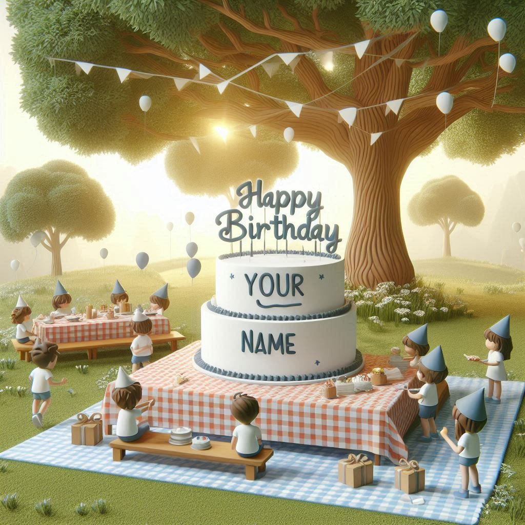 3D birthday image