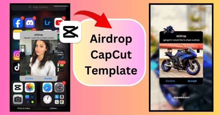 Airdrop CapCut Template
