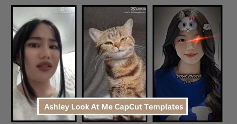 Ashley Look At Me CapCut Templates
